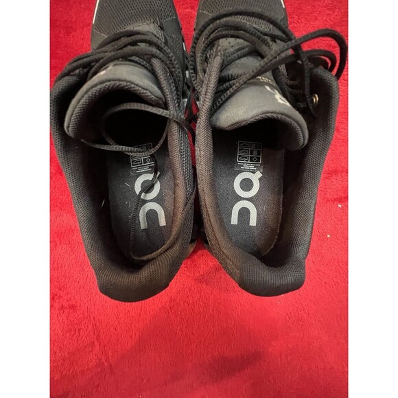On Cloud Shoes Womens Size 8.5 Black Running Lightweight CloudTec Speed Laces - Picture 10 of 12